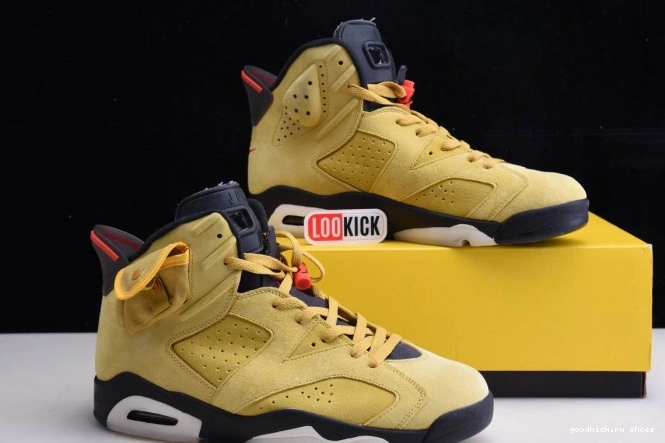 Rep CN1084-300 YELLOW SCOTT X AIR TRAVIS JORDAN 6 0705